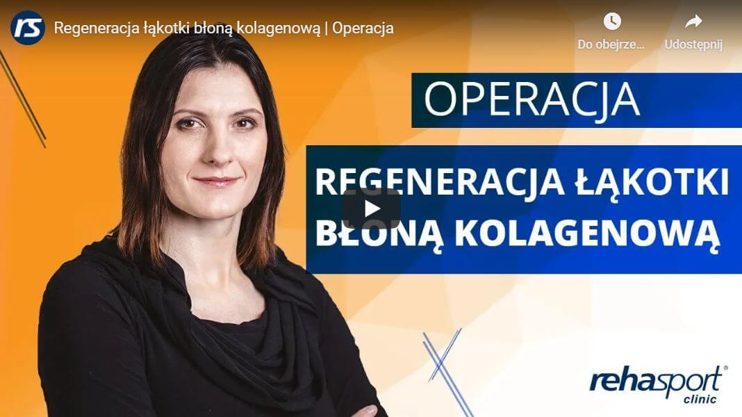 Regeneracja łąkotki - operacja