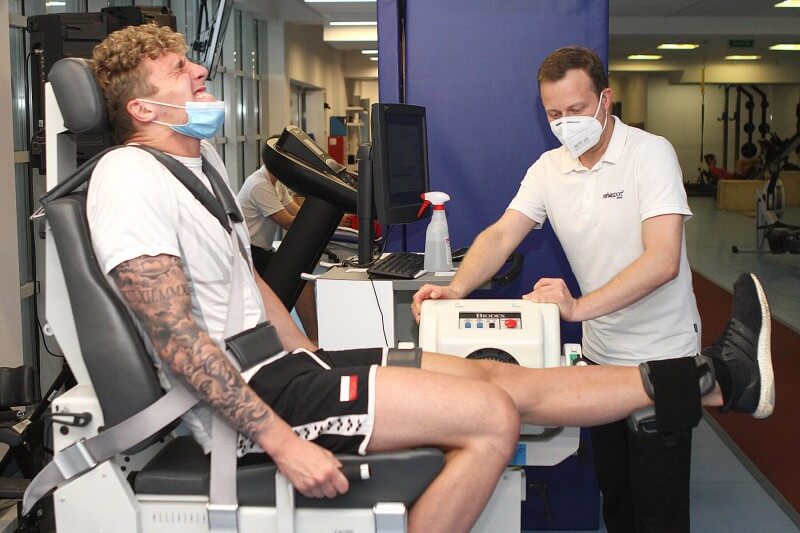 Testy siłowe Jakuba Kraski