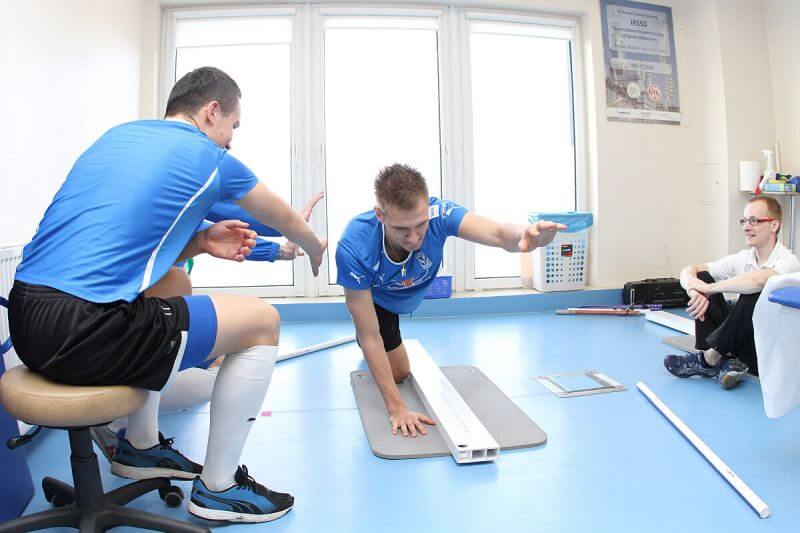 Badania piłkarzy Lecha Poznań w Rehasport