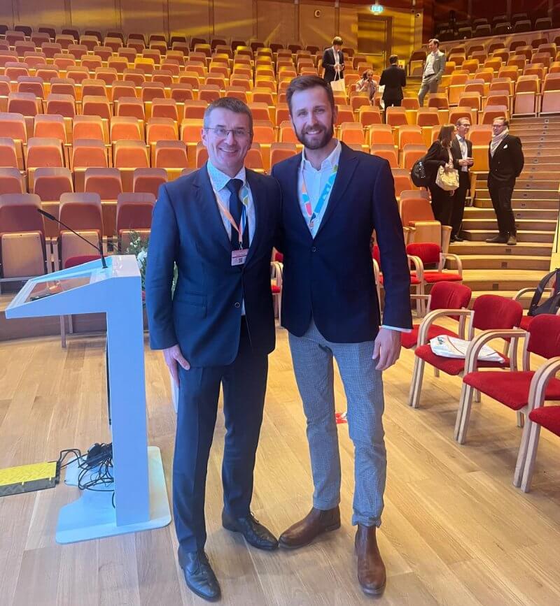 dr. hab. Tomasz Piontek z&nbsp;dr. Arturem Banachem