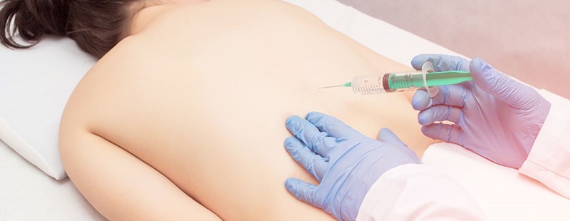 Ostrzyknięcie kręgosłupa