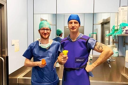 Pierwsza operacja z&nbsp;przymiarami wykonanymi na drukarce 3D w&nbsp;Rehasport