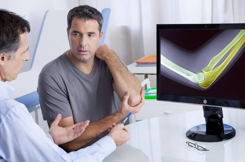 Artroskopia stawu łokciowego