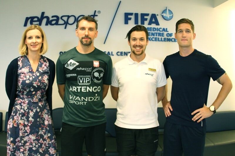 Filip Szymański Ambasadorem Rehasport!