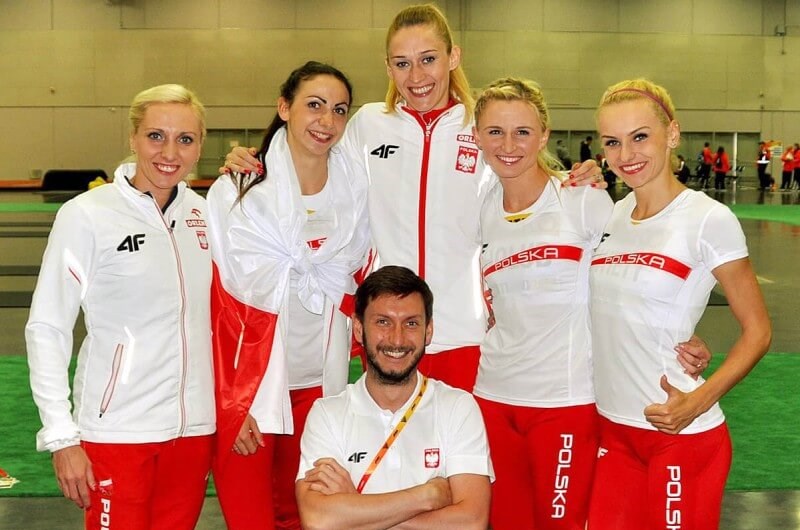 Maciej Biegański fizjoterapeutą reprezentacji Polski podczas Mistrzostw Świata w Portland