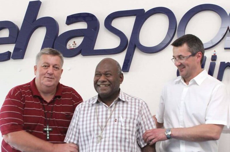 Kardynał z&nbsp;Papui-Nowej Gwinei w&nbsp;Rehasport