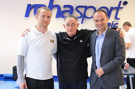 Profesor Wiktor Osiatyński w Rehasport Clinic