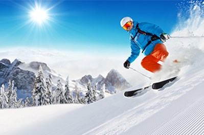 Conscious skier/snowboarder