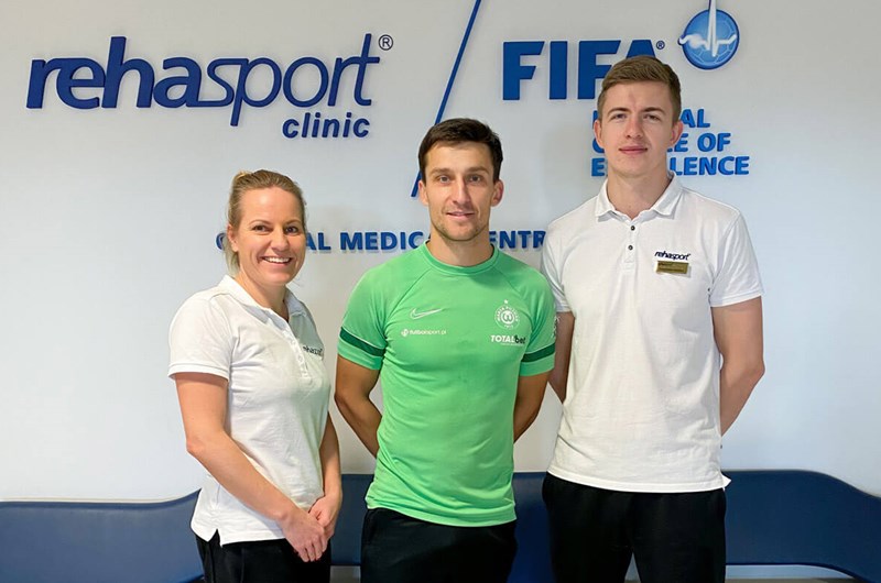 Rehasport nadal z&nbsp;Wartą Poznań. "Zielona Rodzina" z&nbsp;medycznym wsparciem