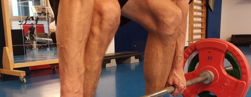 Knee pain on bending