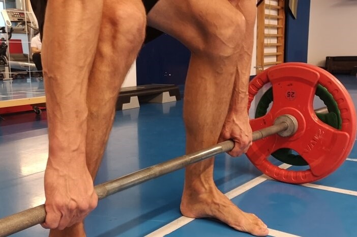 Knee pain on bending