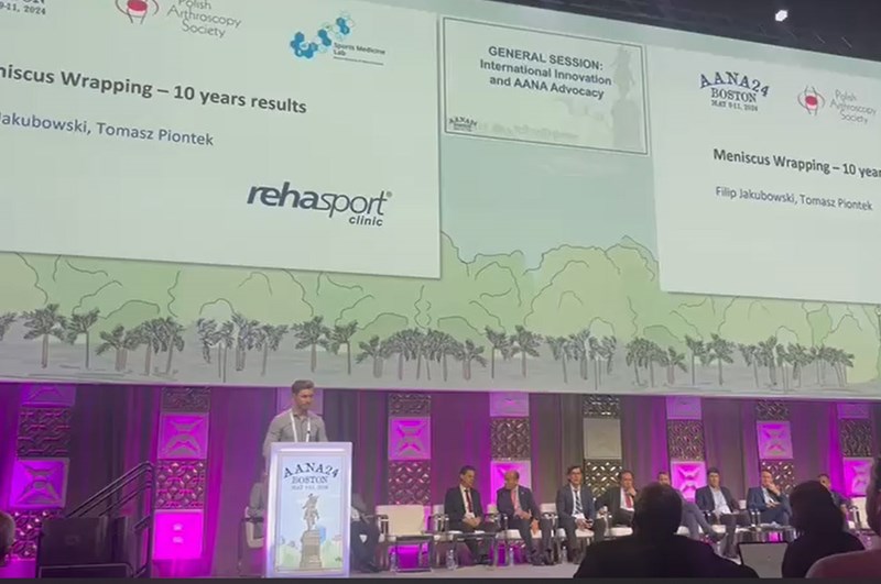 Prezentacja osiągnięć zespołu ortopedów z&nbsp;Rehasport na kongresie w&nbsp;Bostonie