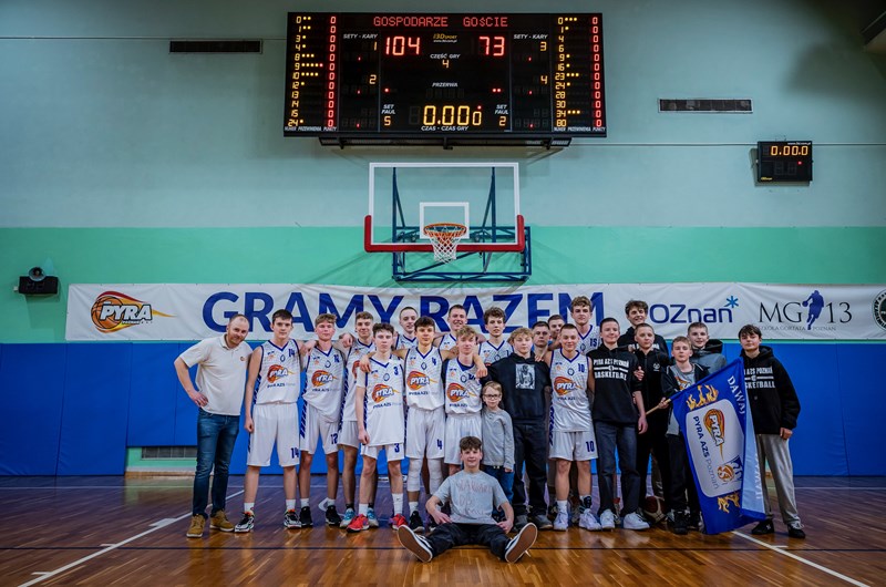 Pyra AZS Poznań Teams Up with Rehasport — Medical Support for Young Basketball Players