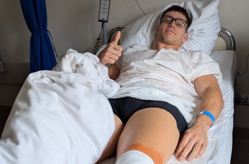 Michał Olejniczak przeszedł operację kolana w&nbsp;Szpitalu Rehasport w&nbsp;Poznaniu